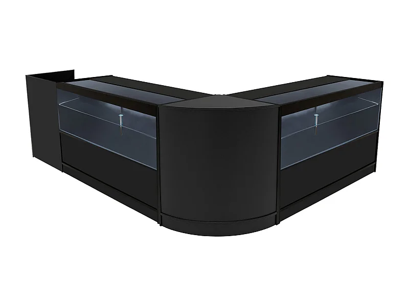 Phoenix LED Winkel Toonbank Set CM60, TB60 & 2 x C1500 - Zwart