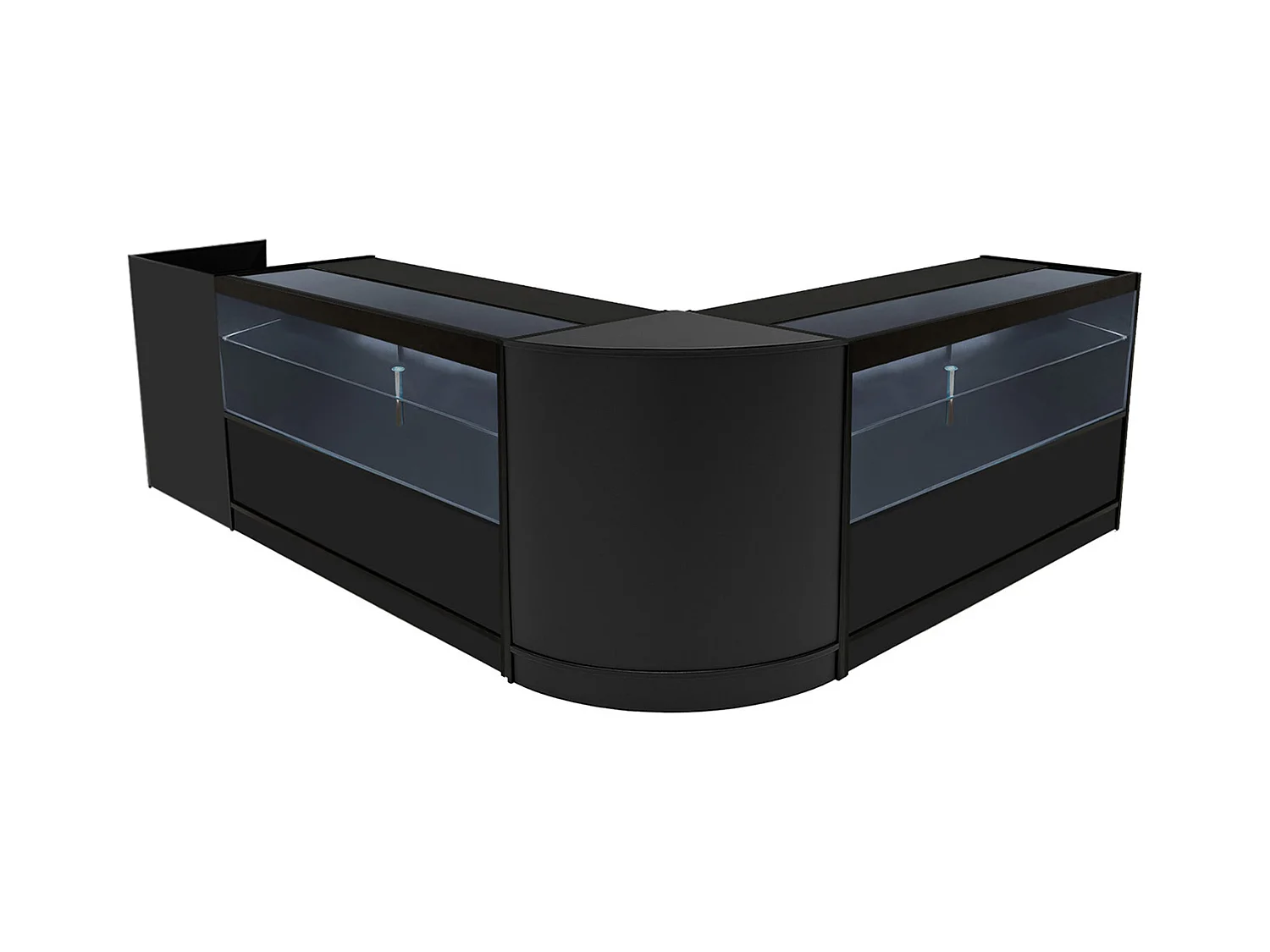 Phoenix LED Winkel Toonbank Set CM60, TB60 & 2 x C1500 - Zwart