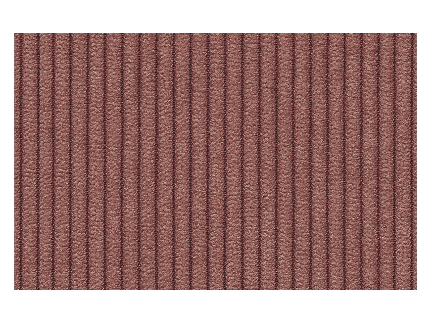 CANAPÉ D'ANGLE VILT 4 places, tissu rose