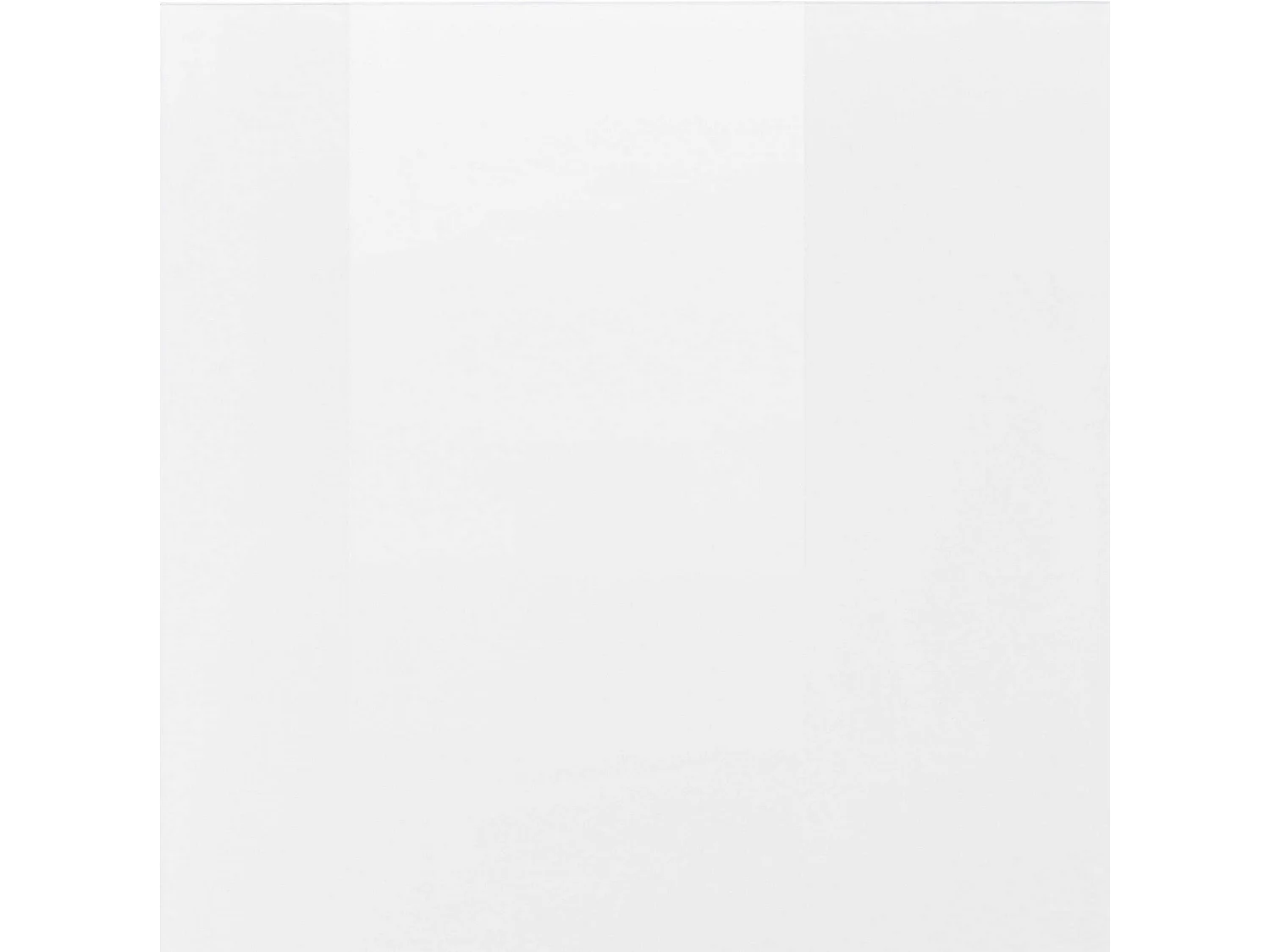 Credenza Real 4 ante 1 cassetto e inserti in vetro espositivi bianco lucido 220x40x80 cm