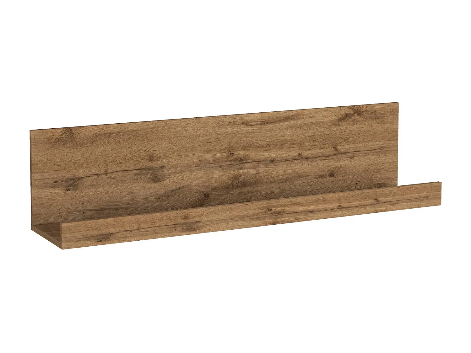 Mensola da muro Chronos colore rovere 120x25x28 cm