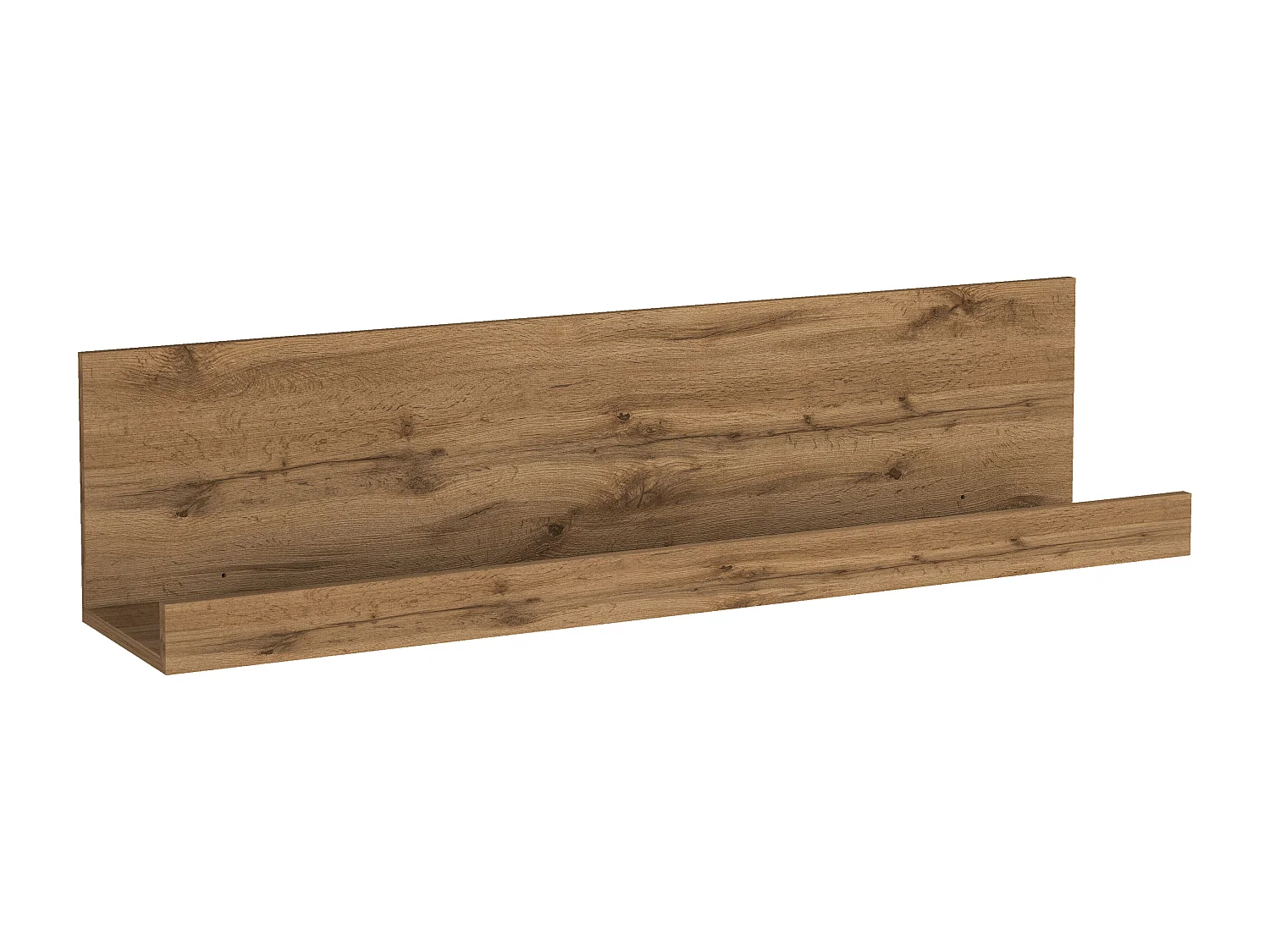Mensola da muro Chronos colore rovere 120x25x28 cm