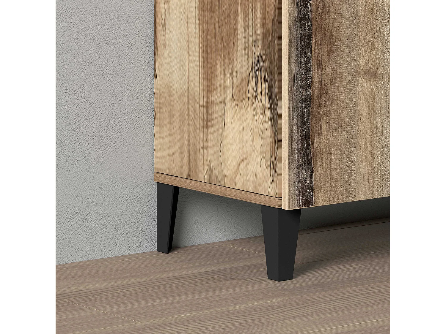 Armadio multiuso Easy a 2 ante acero e report 79,20x38x92,5 cm