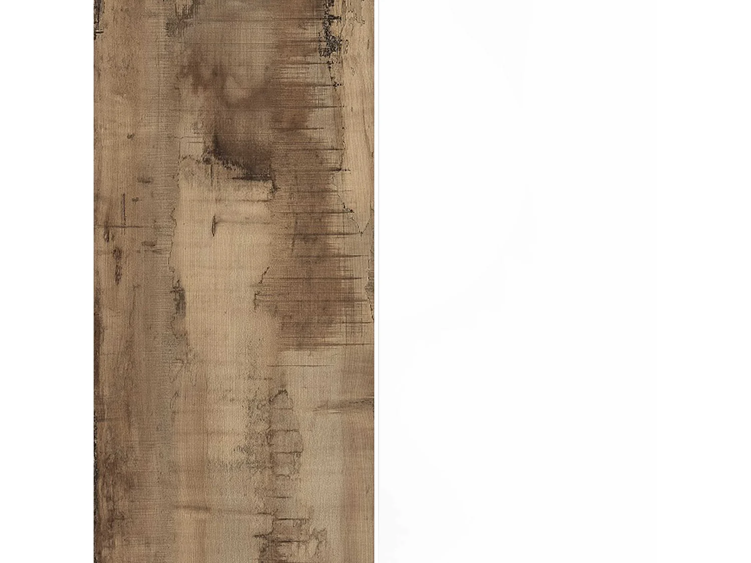 Armadio multiuso Easy a 2 ante bianco opaco e acero 79,20x38x86 cm