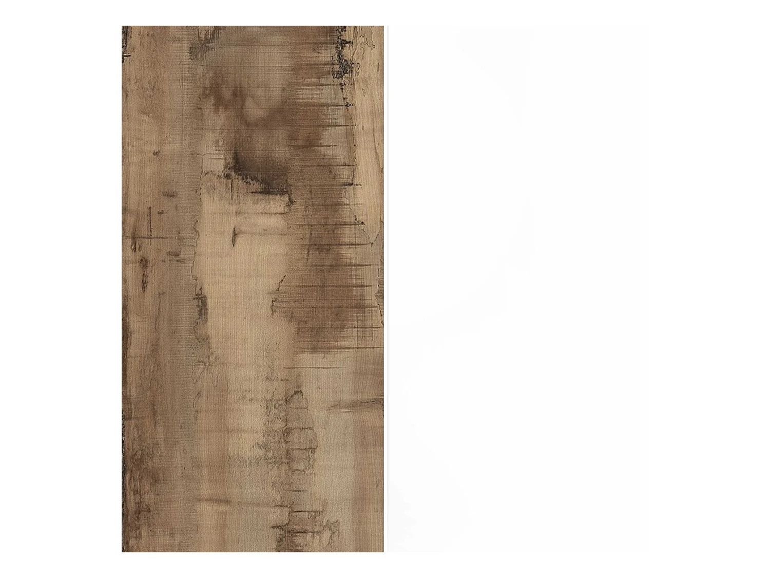 Armadio multiuso Easy a 2 ante bianco opaco e acero 79,20x38x166 cm