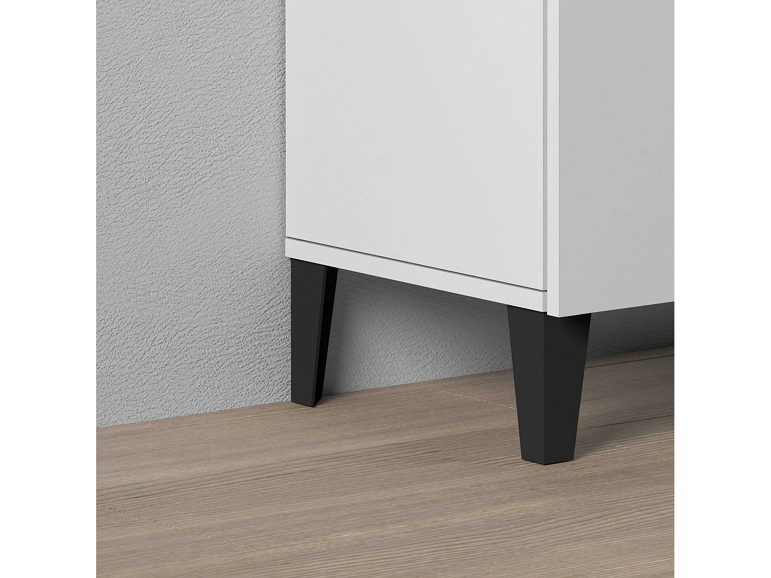 Armadio multiuso Easy a 2 ante report e bianco opaco 79,20x38x92,5 cm