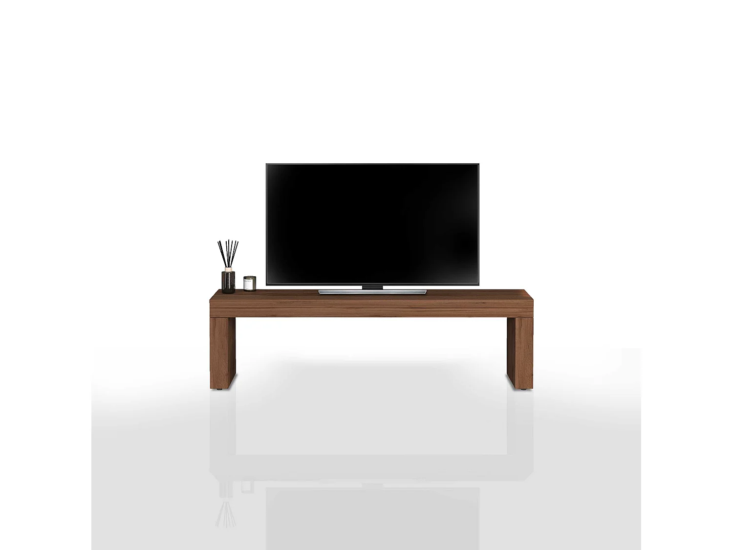 Panca porta tv Chronos colore rovere 180x40x51 cm