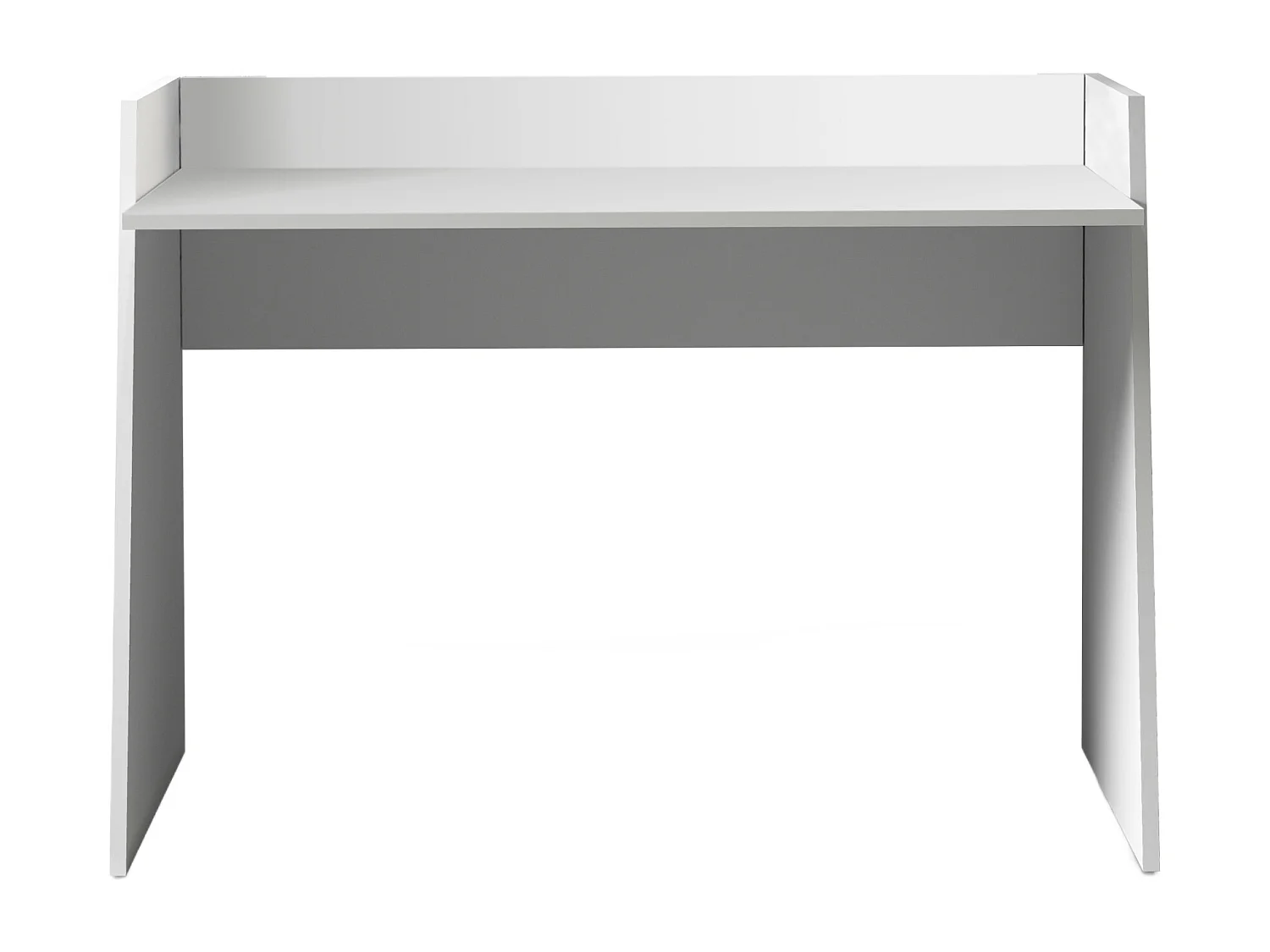 Scrivania Easy bianco opaco 100x50x75 cm