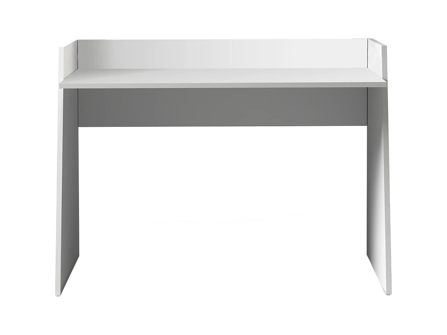 Scrivania Easy bianco lucido 100x50x75 cm