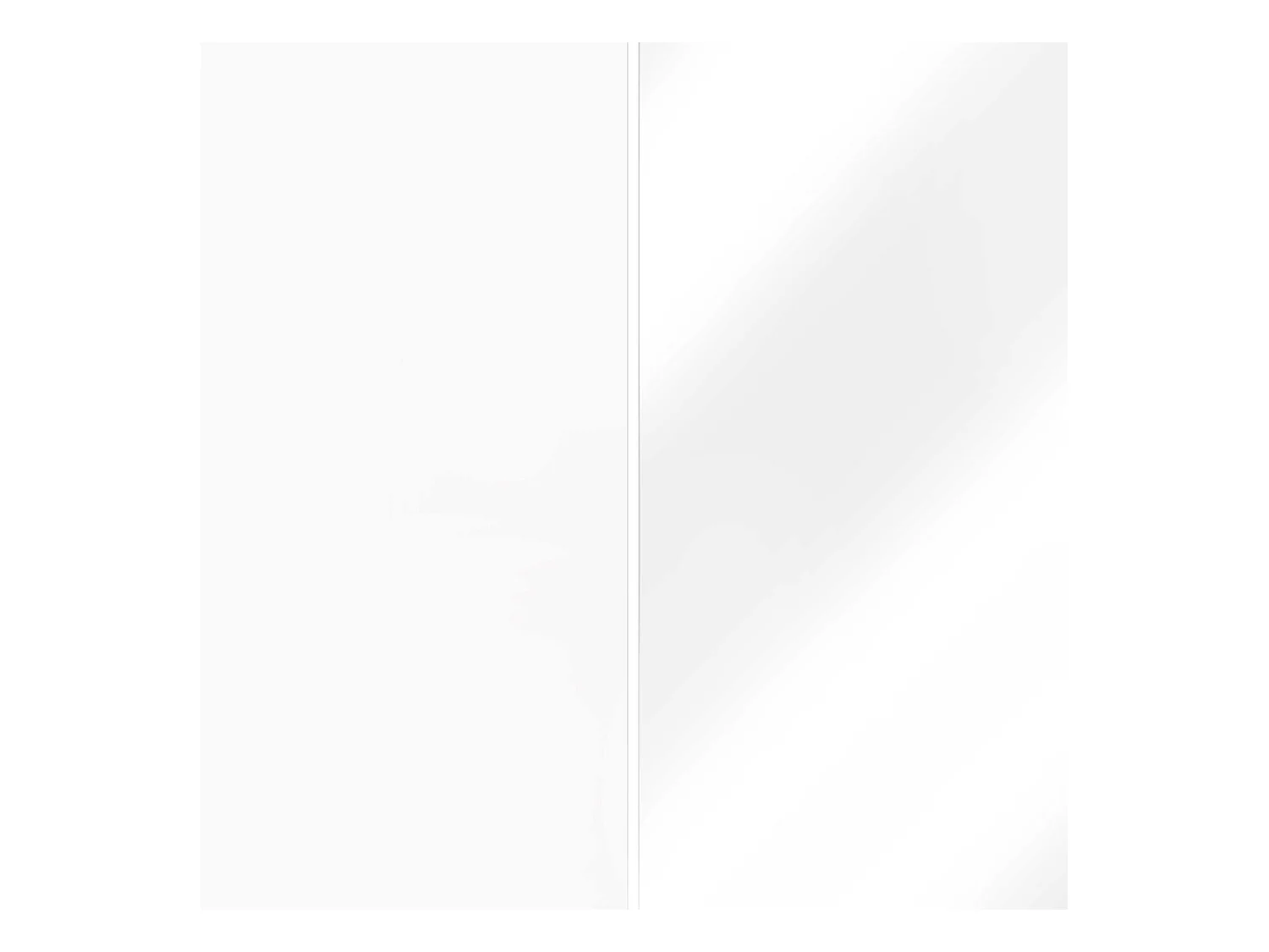 Scrivania Easy bianco lucido 100x50x75 cm