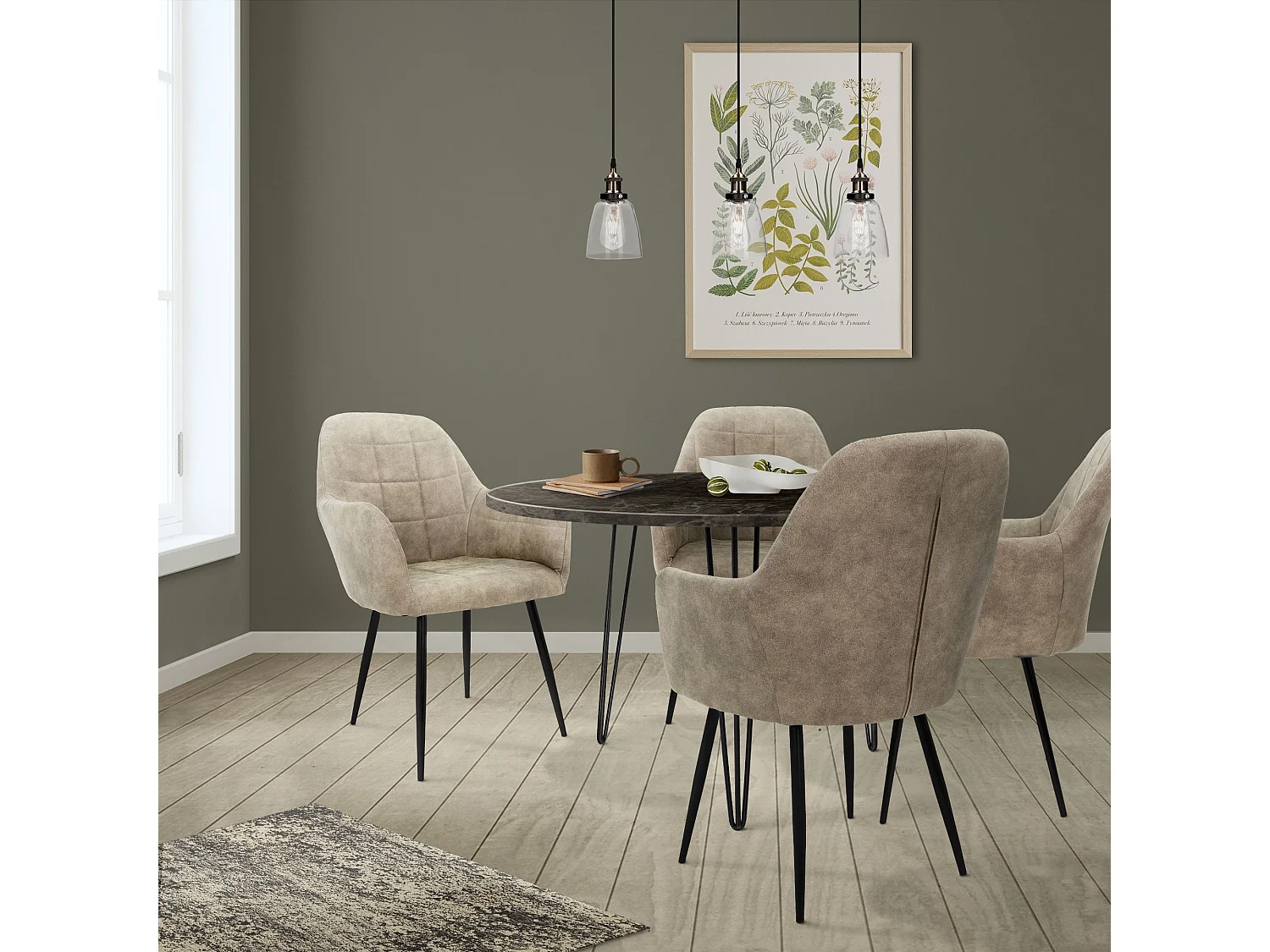 2x Sedie da pranzo poltrone da salotto seatolive ECD Germany