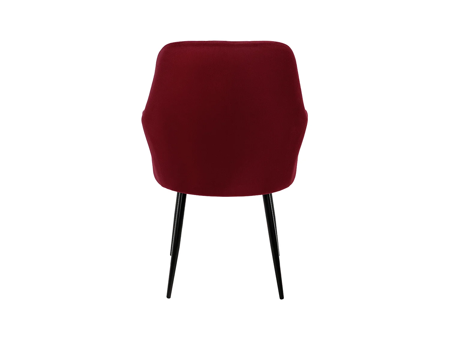 2x sedie da pranzo poltrone da ufficio seduta bordeaux ECD Germany