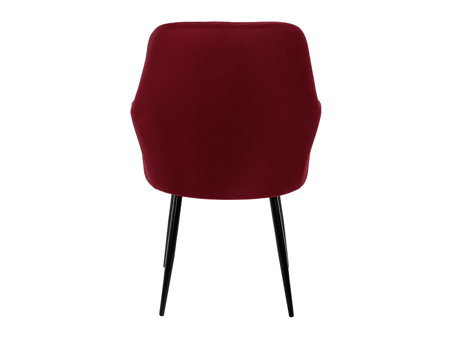 2x sedie da pranzo poltrone da ufficio seduta bordeaux ECD Germany