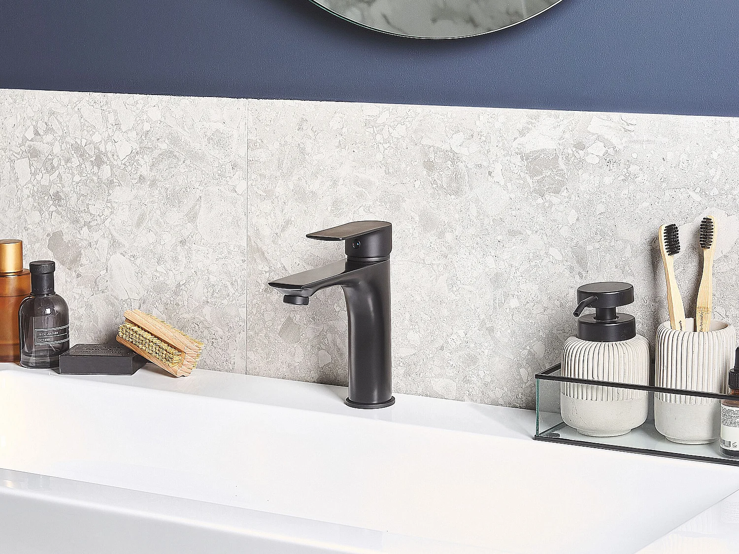 Robinet de lavabo BERLOI Laiton Noir