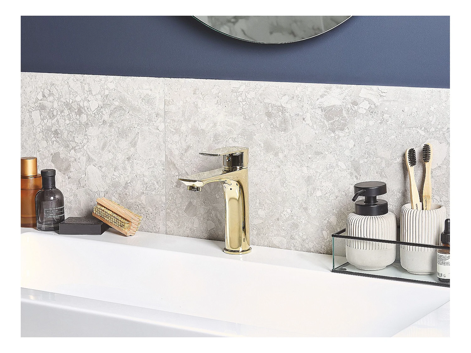 Wastafelkraan BERLOI Goud