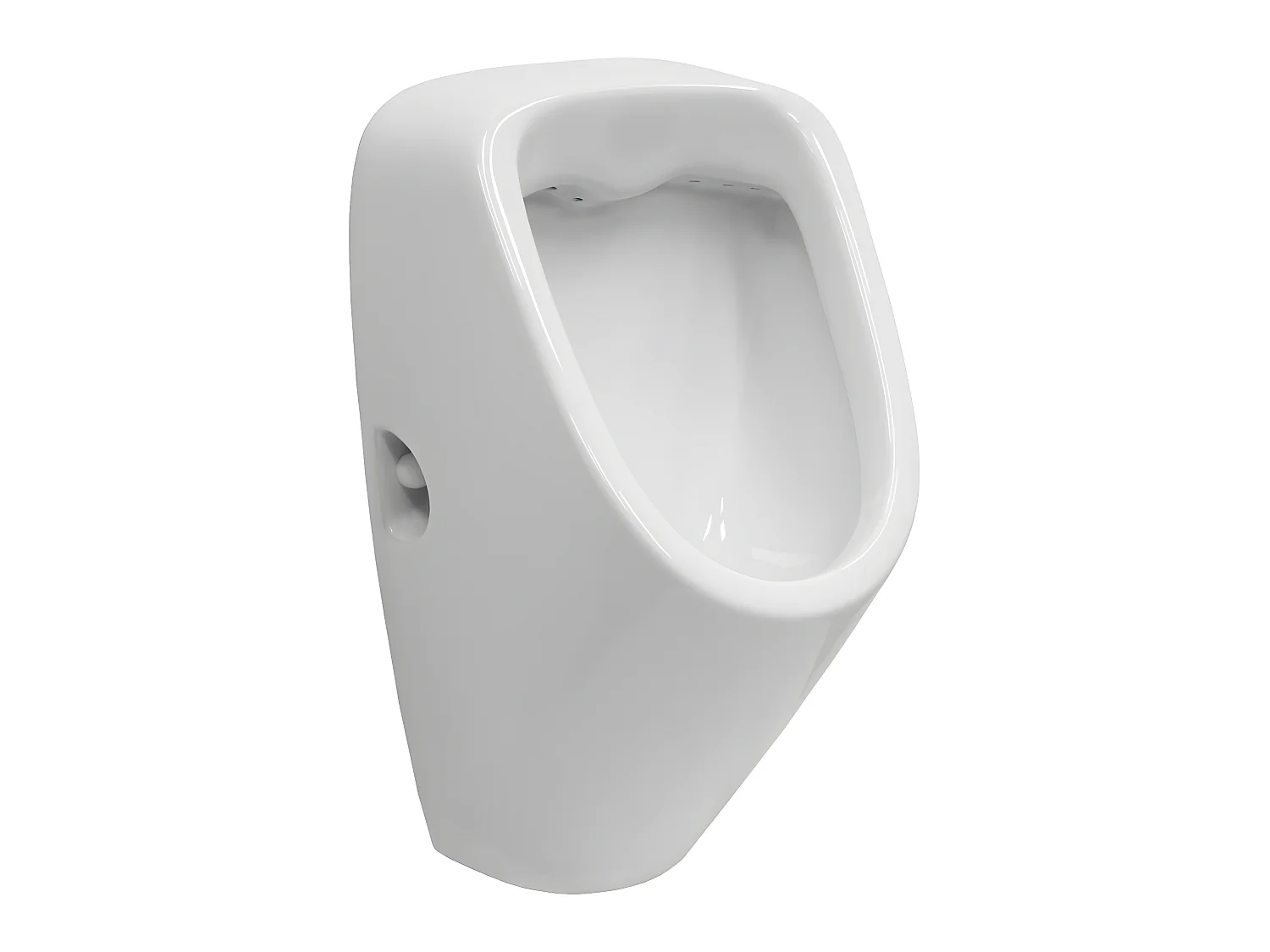 Urinoir wc mural en céramique sans valve de rinçage ECD Germany