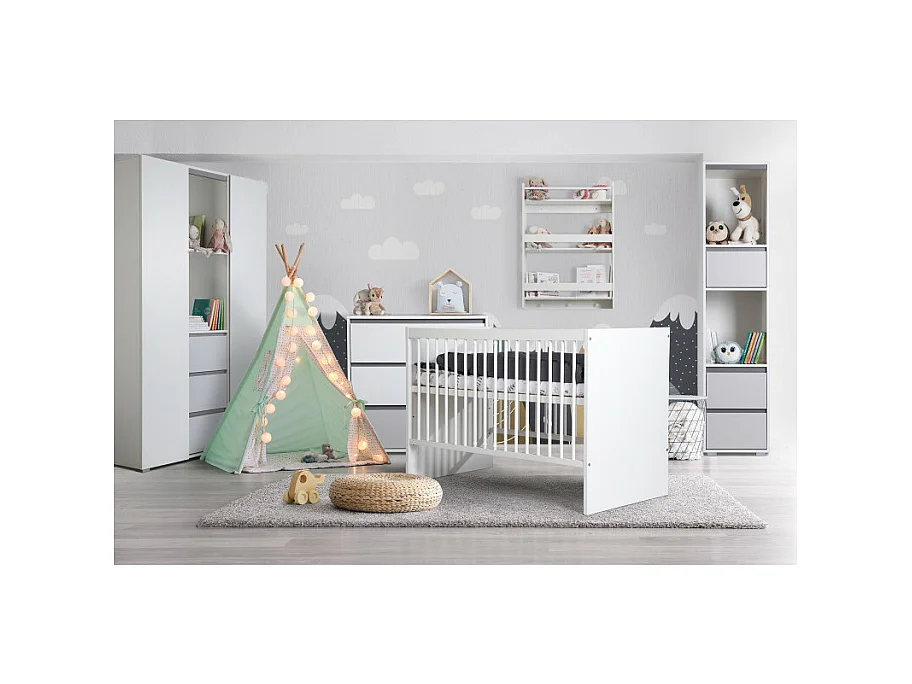 Bibliothèque LittleSky by Klups Dalia - Blanc