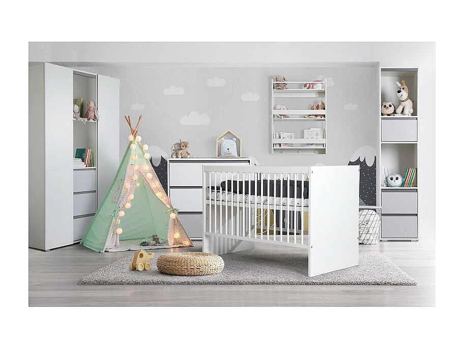 Bibliothèque LittleSky by Klups Dalia - Blanc