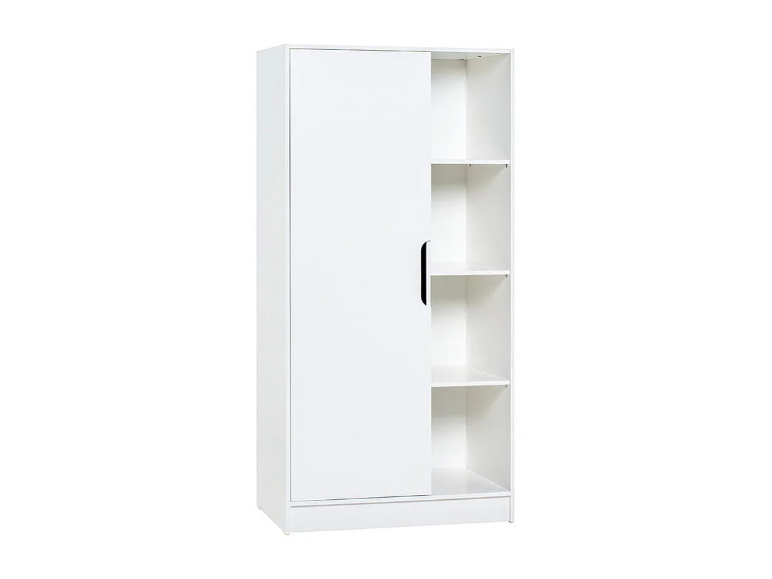 Commode à langer et armoire 1 porte Maxim Blanc