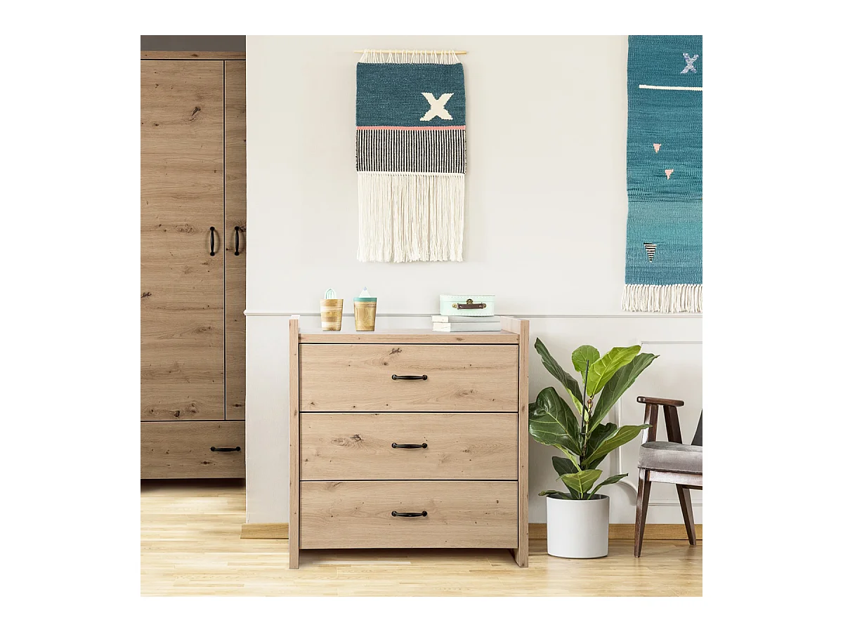 Commode LittleSky by Klups Amelia Oak Chêne