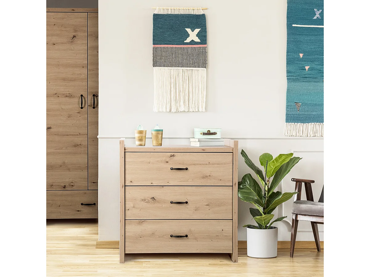 Commode LittleSky by Klups Amelia Oak Chêne