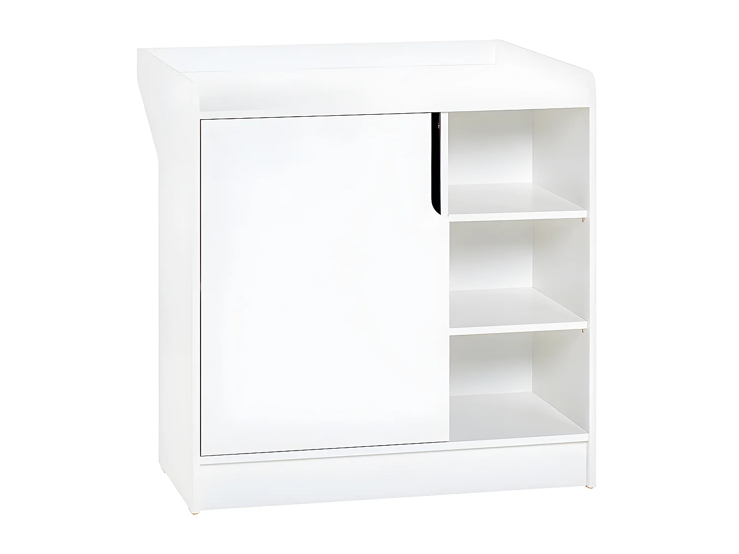 Commode à langer 1 porte Maxim Blanc