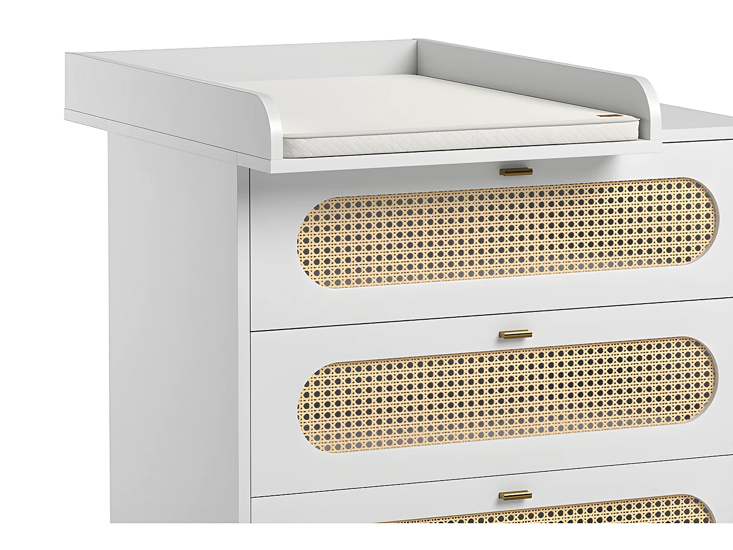 Plan à langer Canne Blanc