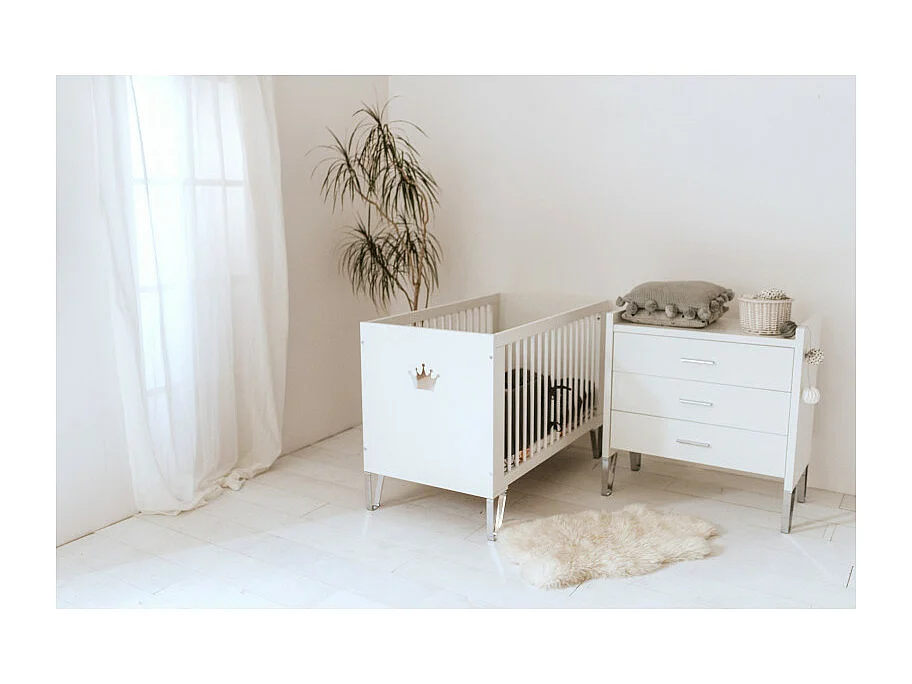 Komoda dla dzieci BLANKA 80 biała