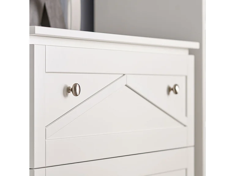 Commode 3 tiroirs Marie Blanc
