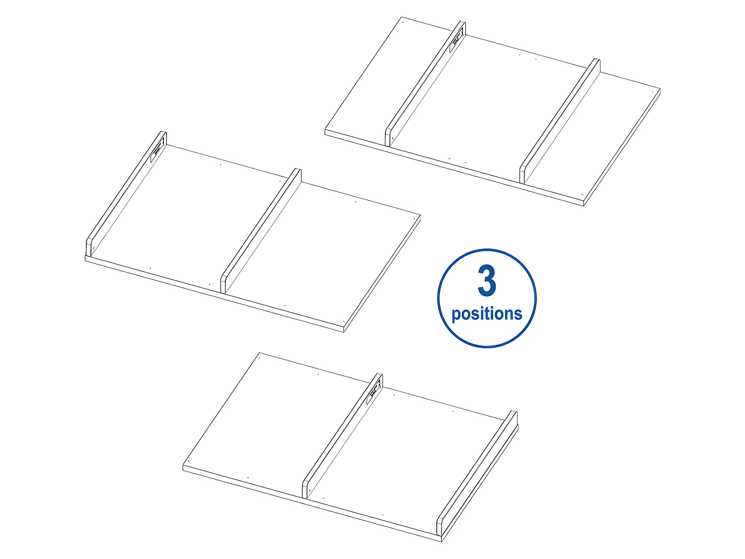 Cambiador para cómoda