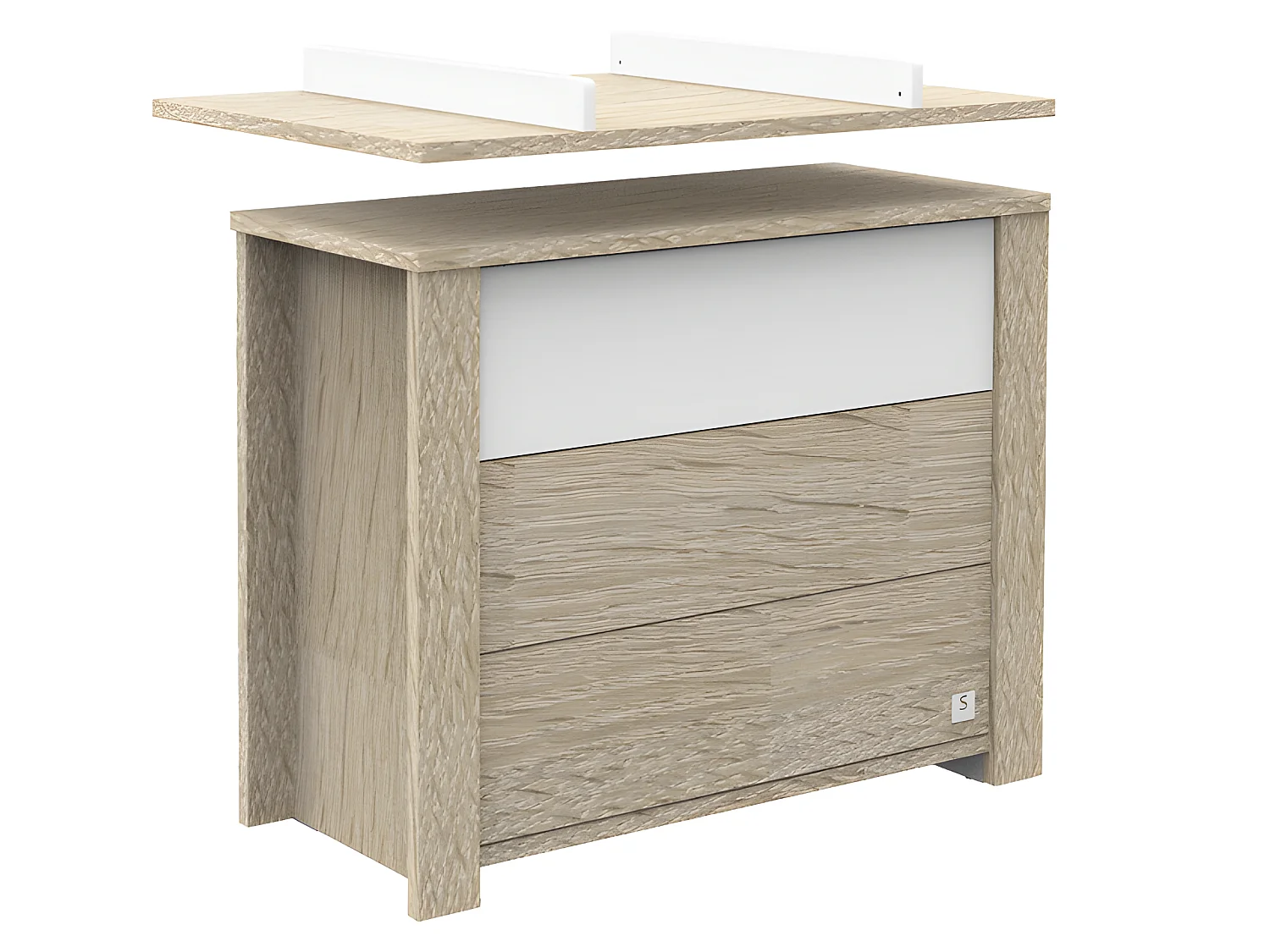 Cambiador para cómoda