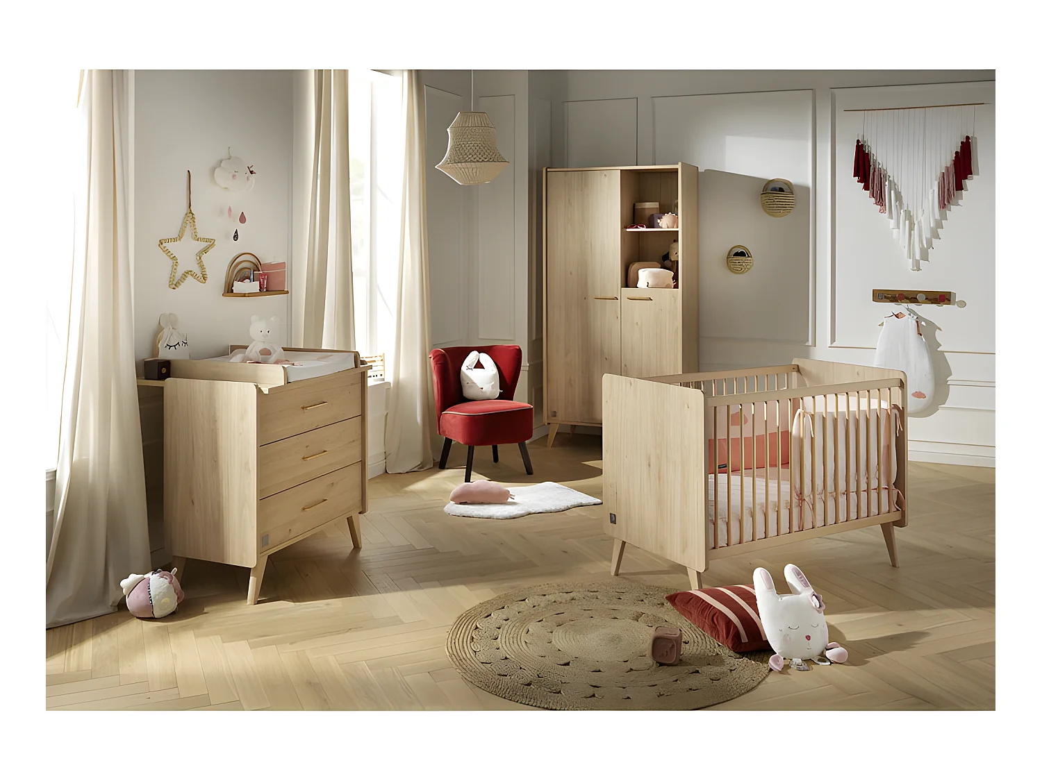 Plan à langer Arty Bois