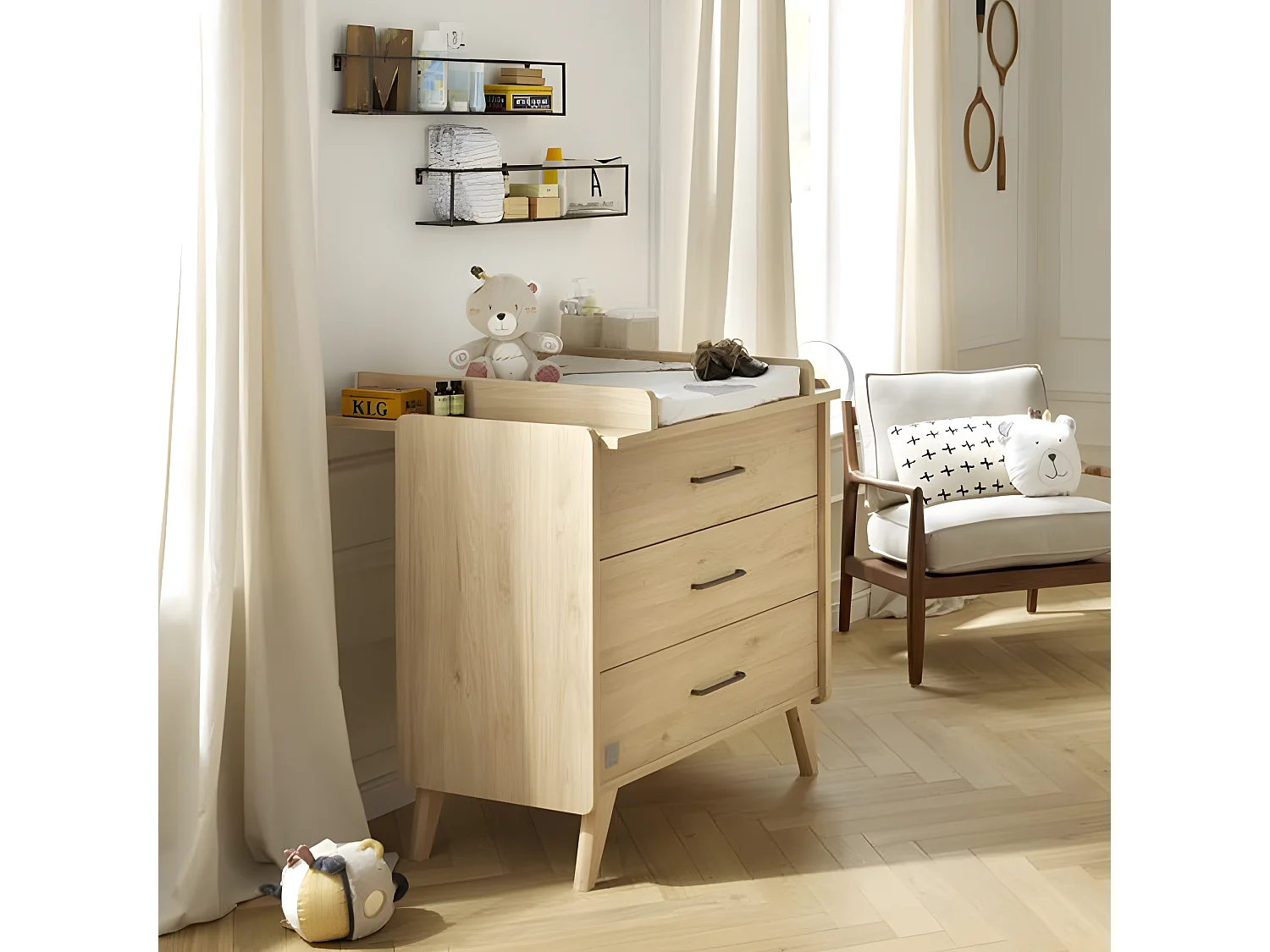 Cambiador para cómoda