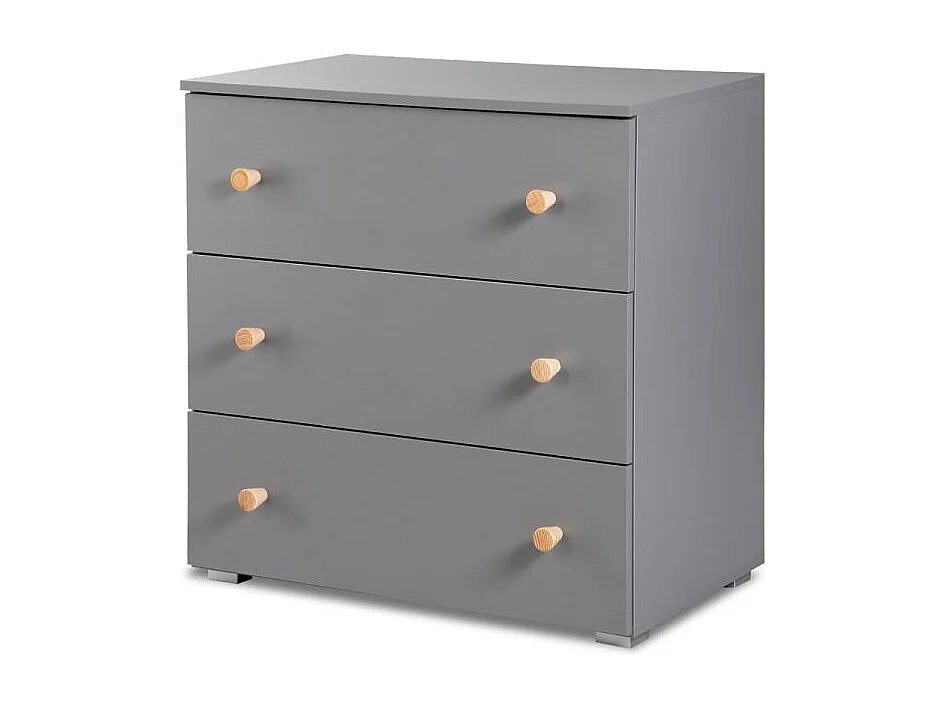 Commode 3 tiroirs Littlesky by Klups Pauline Gris