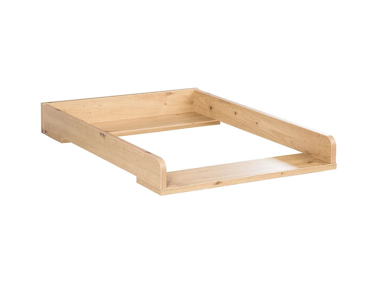 Plan à langer pour commode à langer LittleSky By Klups Amelia Oak Chêne