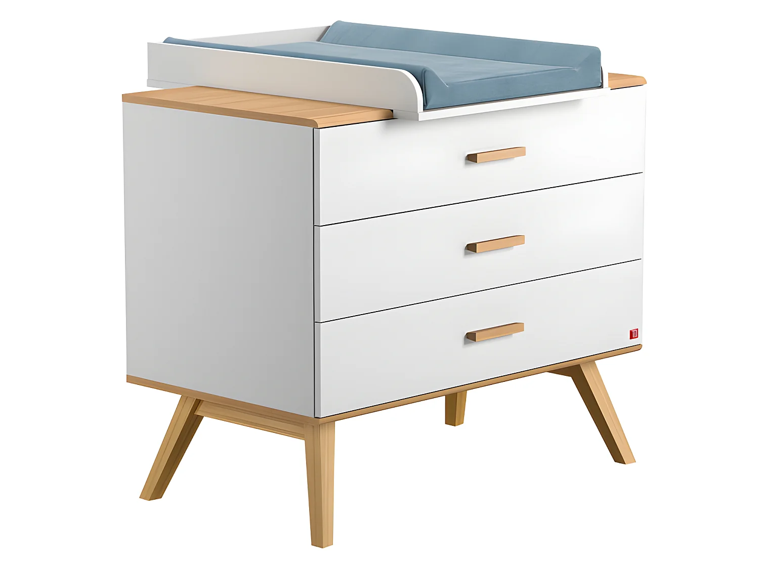 Plan à langer pour commode Nautis Blanc