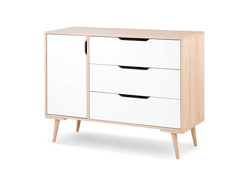 Commode LittleSky by Klups Sofie Hêtre et Blanc