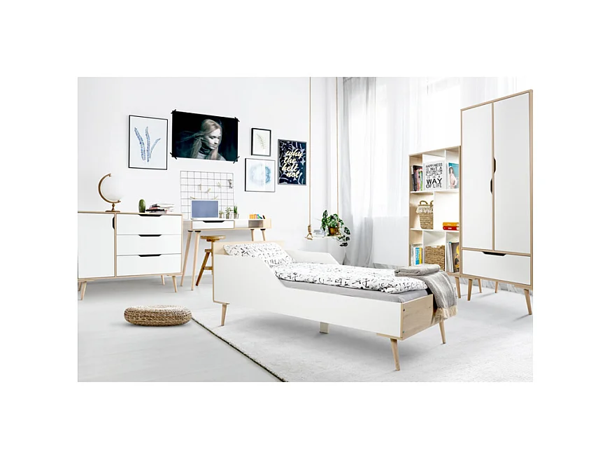 Commode LittleSky by Klups Sofie Hêtre et Blanc