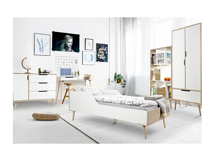 Commode LittleSky by Klups Sofie Hêtre et Blanc