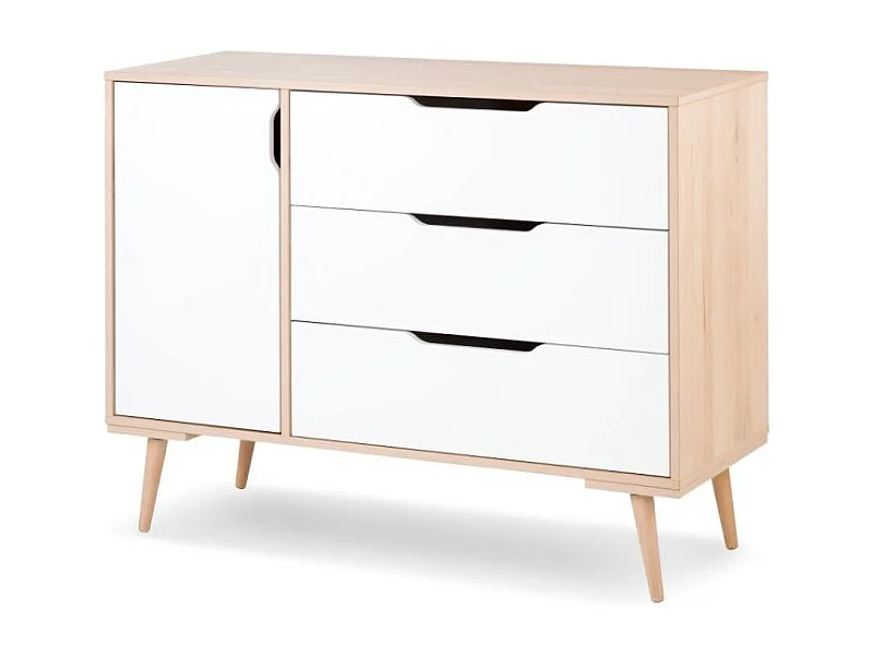 Commode LittleSky by Klups Sofie Hêtre et Blanc