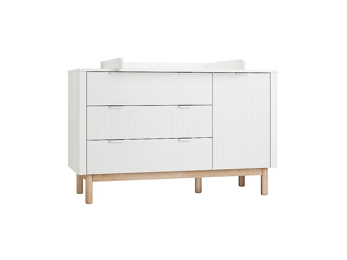 Wisseloppervlak Pinio Swing en Miloo Wit