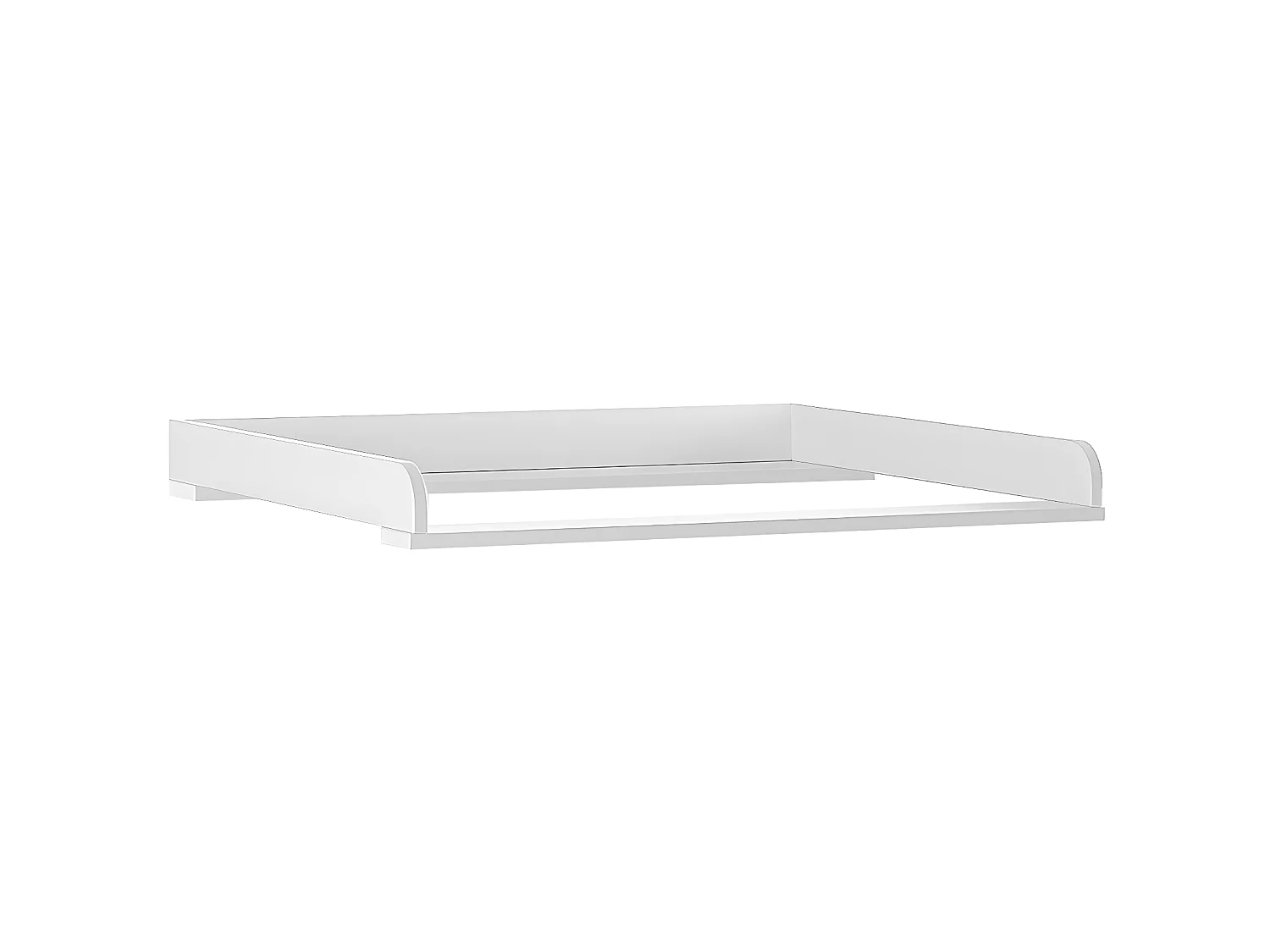 Plan à langer pour commode à langer Marsylia MDF Blanc