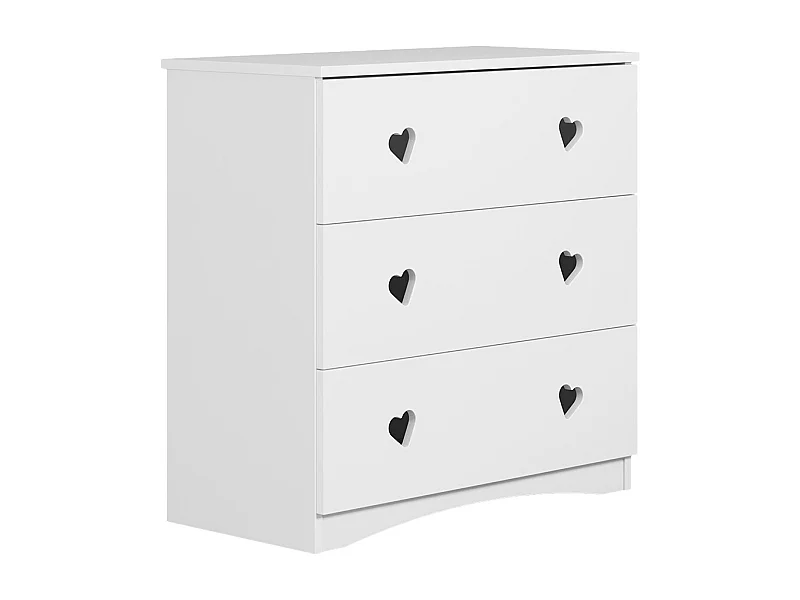 Kocot Kids Julia Commode met 3 laden - Wit