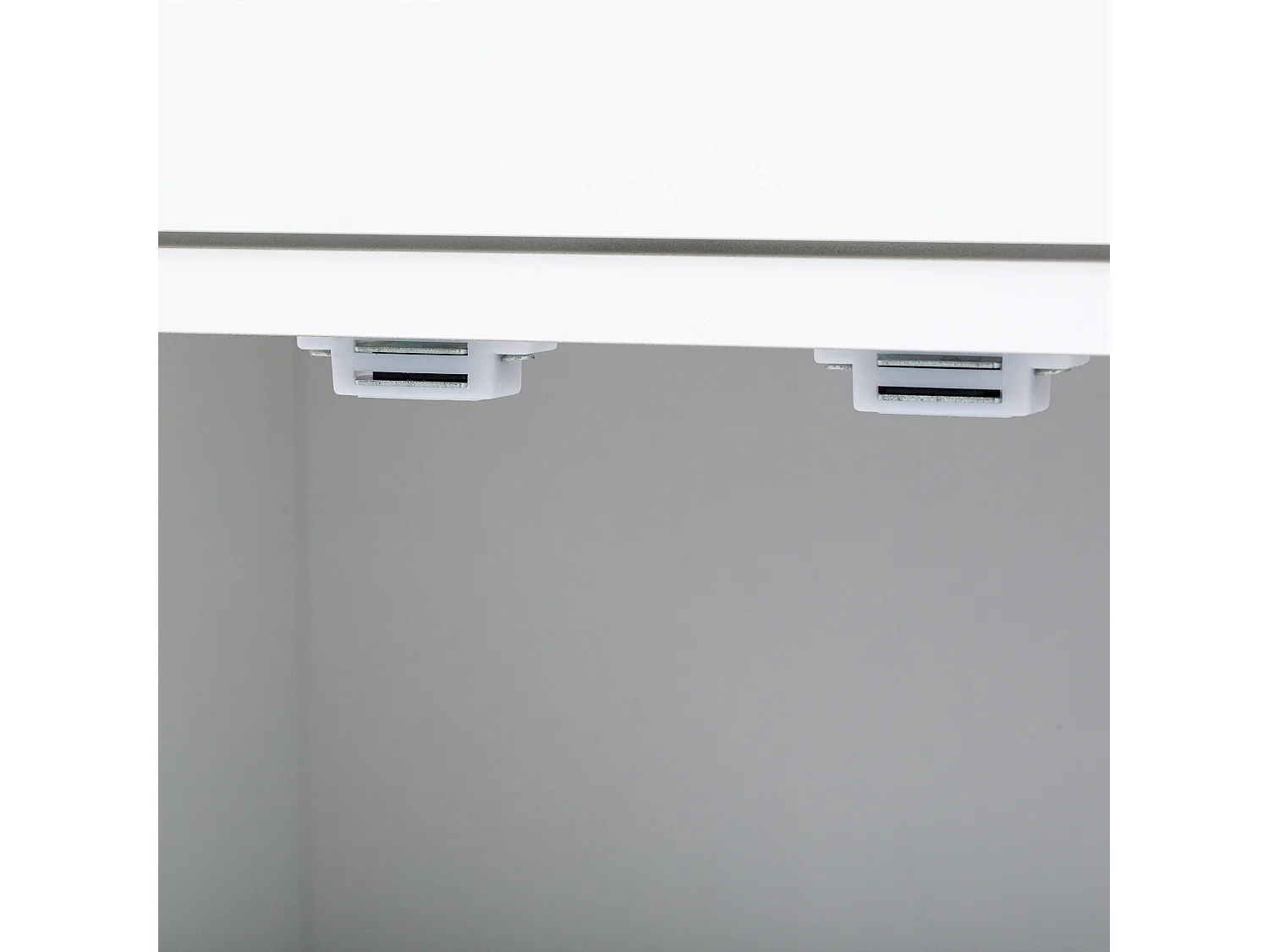 URBAN MEUBLE Îlot de cuisine mobile multifonctionnel avec plateau rétractable 2 tiroirs et 4 portes