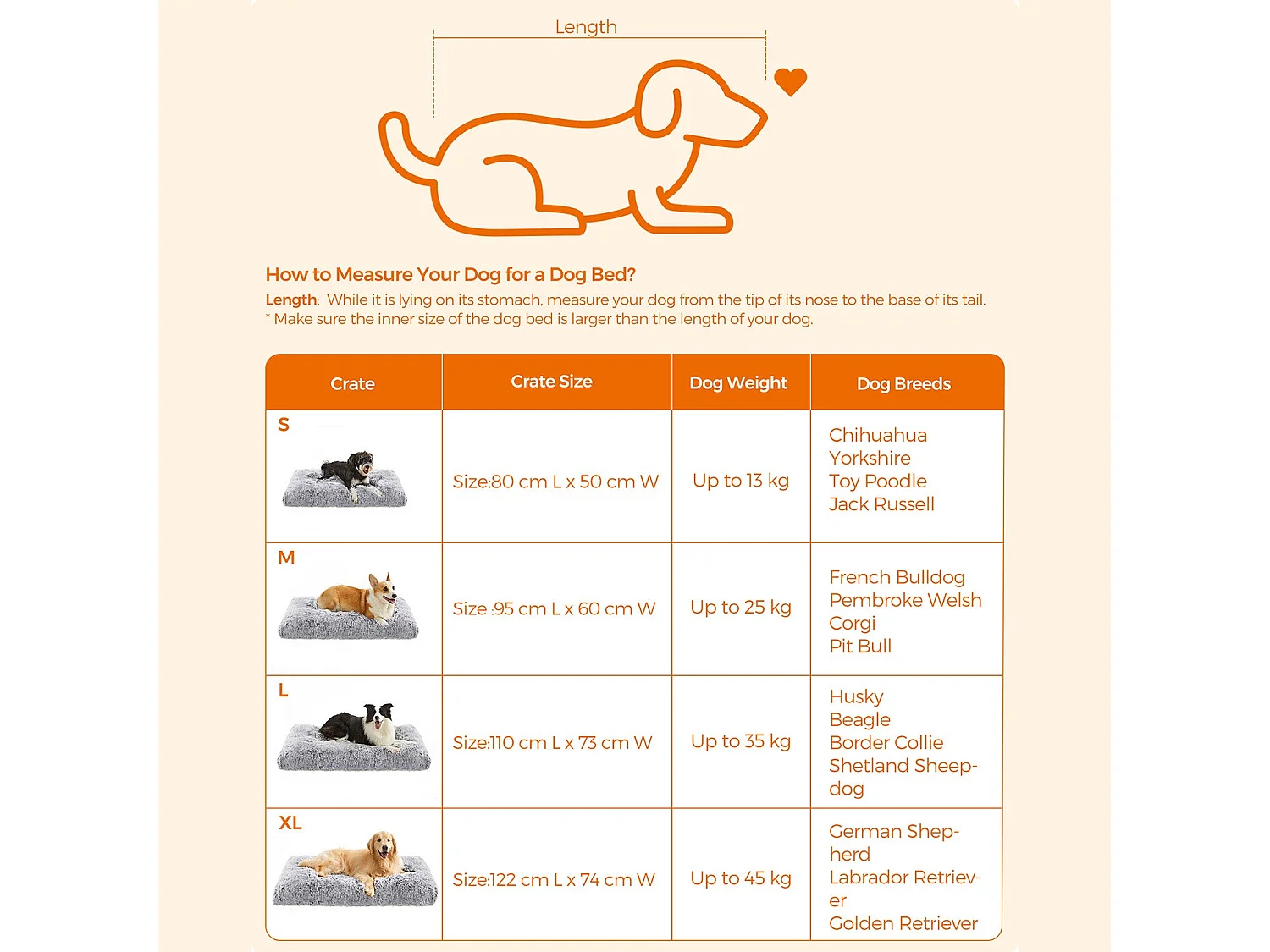 Letto per cani San Vicente