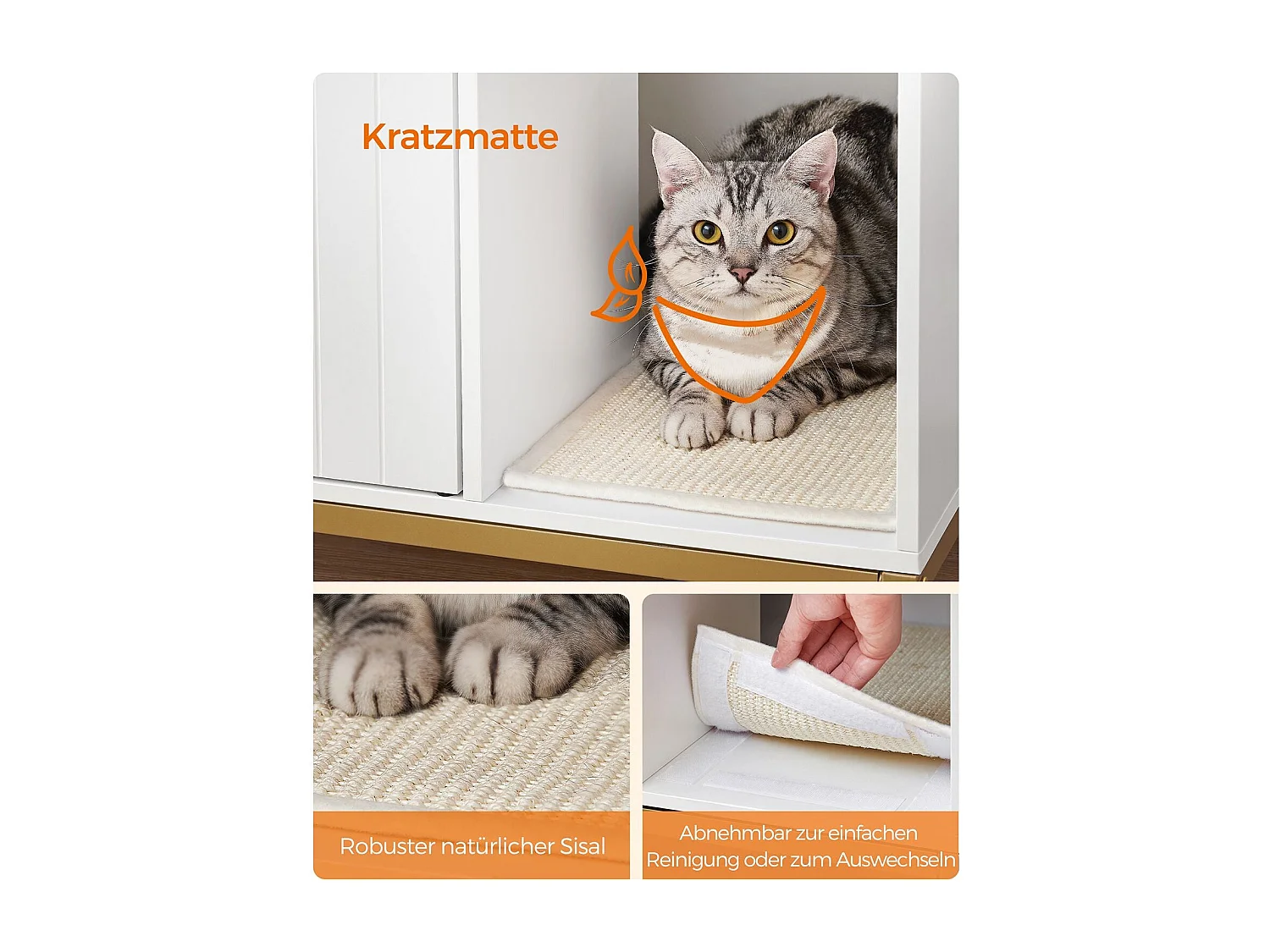 Katzenklo-Schrank Niamey