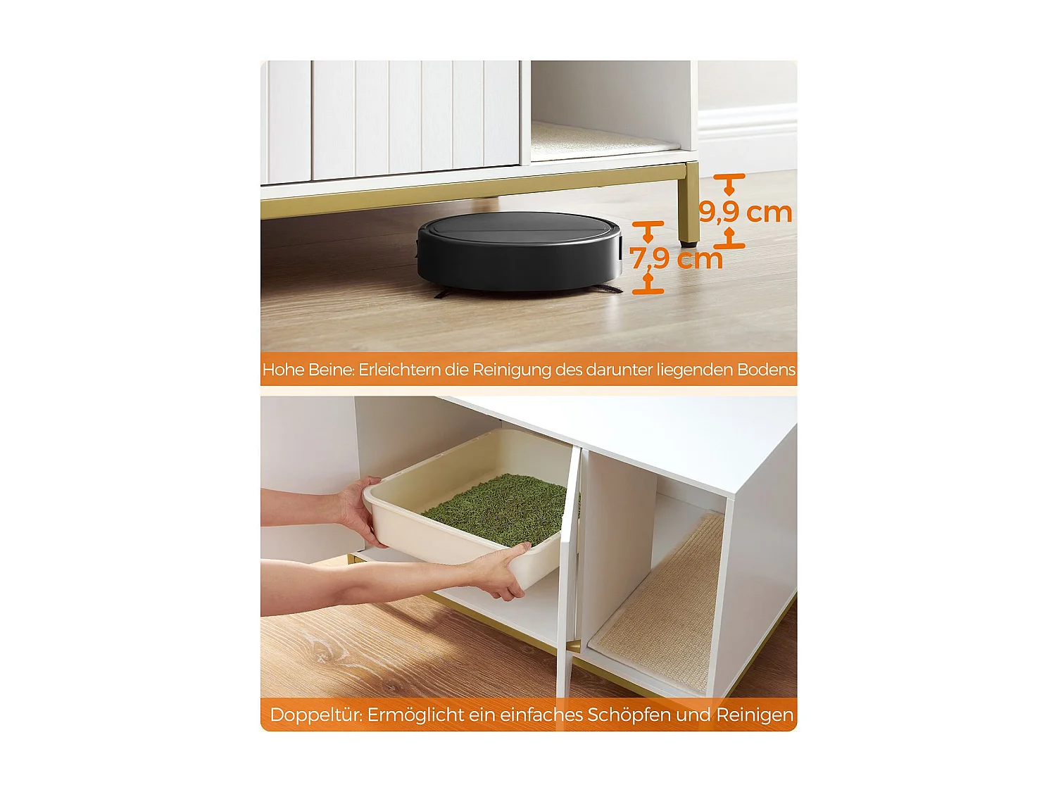 Katzenklo-Schrank Niamey