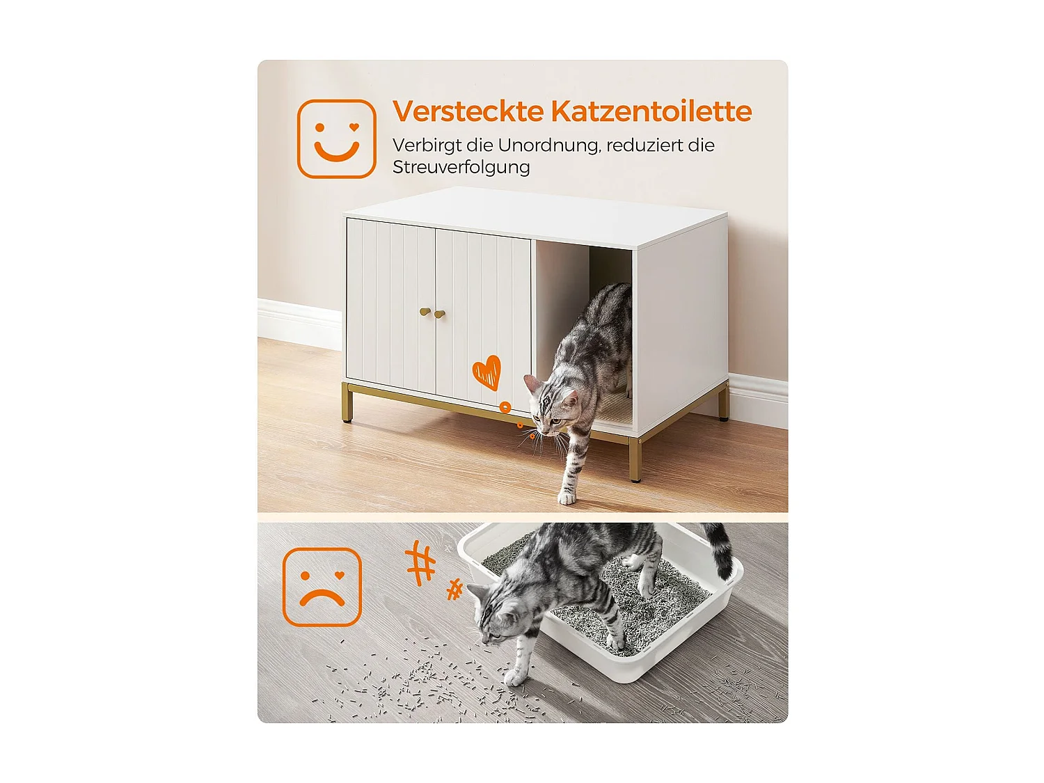 Katzenklo-Schrank Niamey