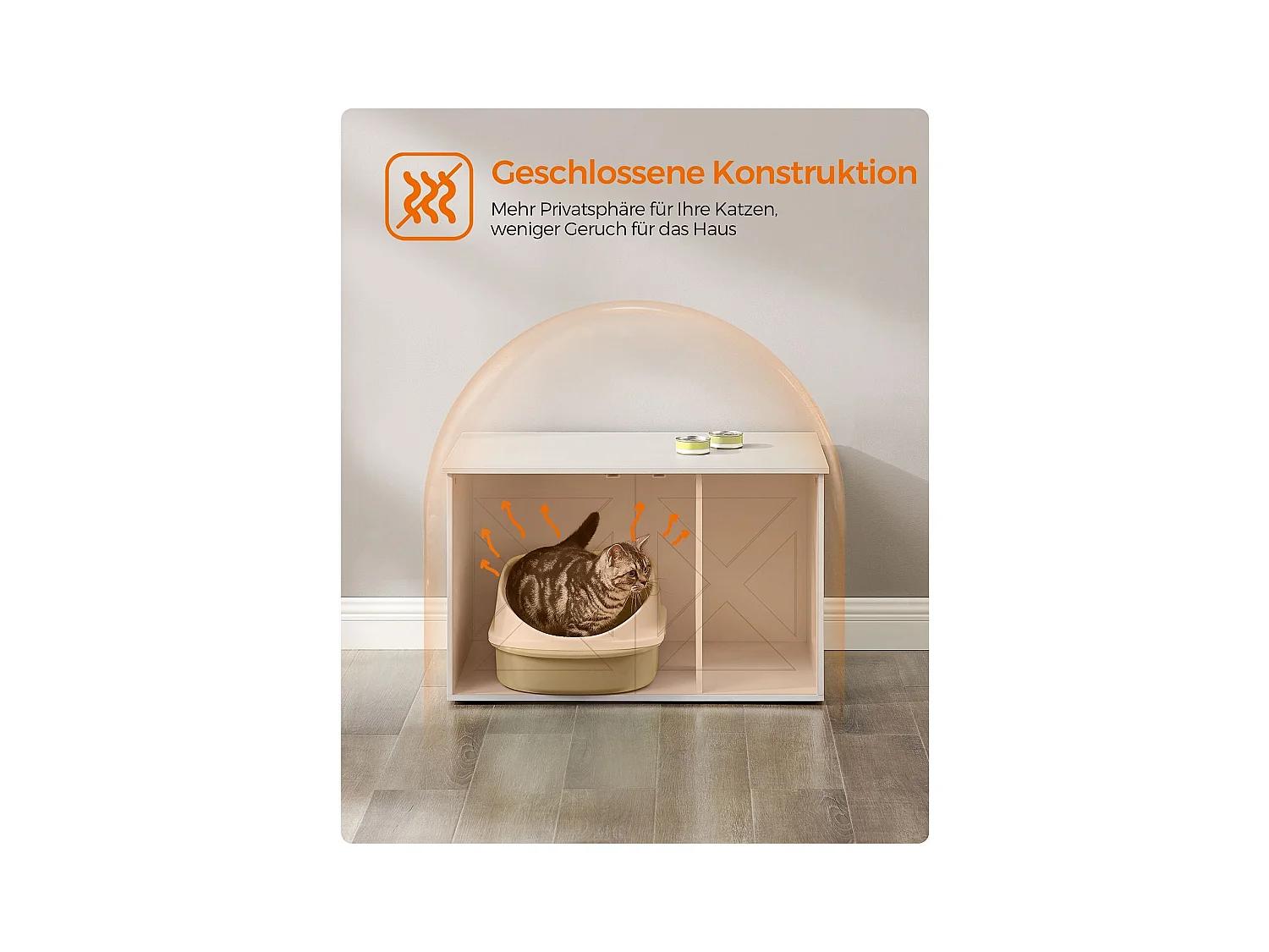 Katzenklo-Schrank Nouakchott