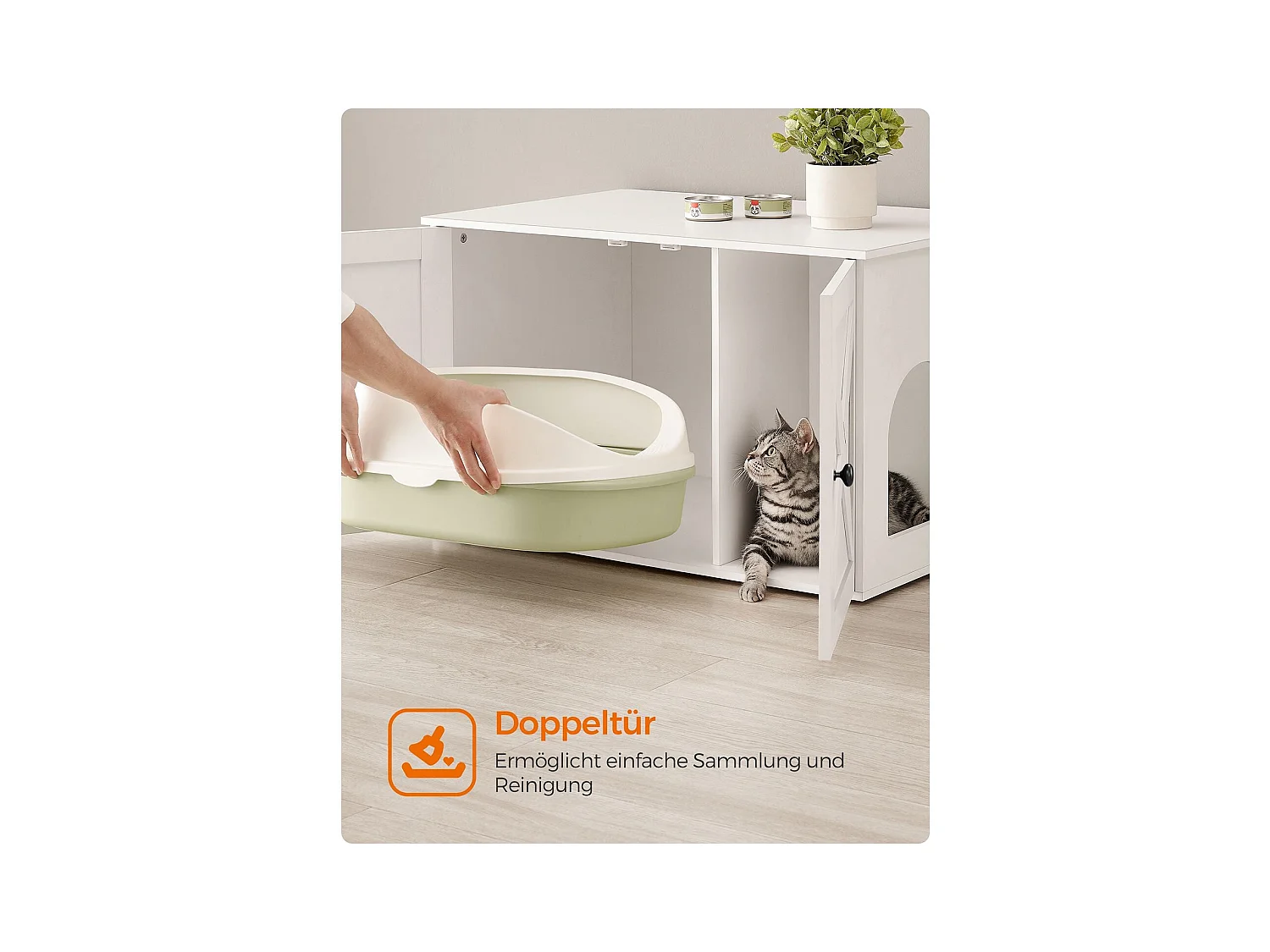 Katzenklo-Schrank Nouakchott